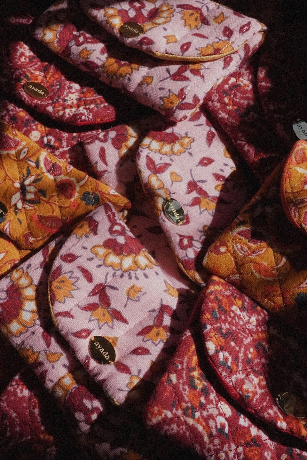 Pochette à grigris en tissu
