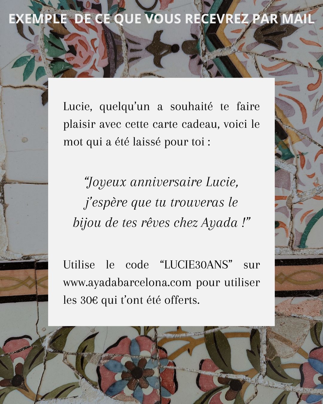 Carte Cadeau