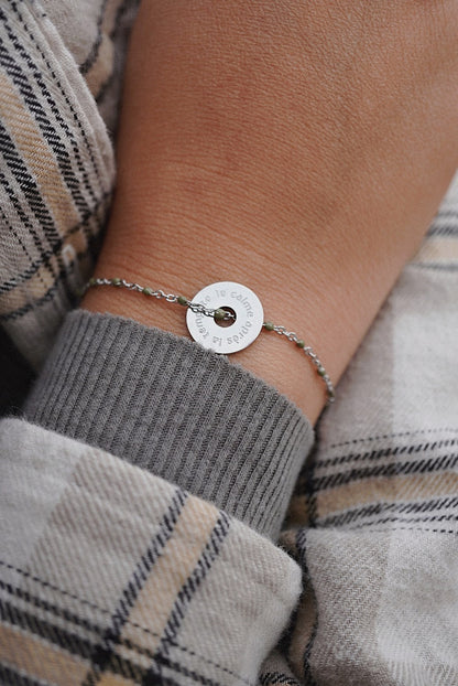 Médaillon en bracelet