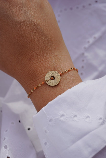 Médaillon en bracelet
