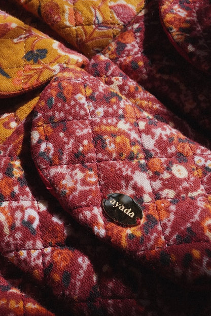 Pochette à grigris en tissu