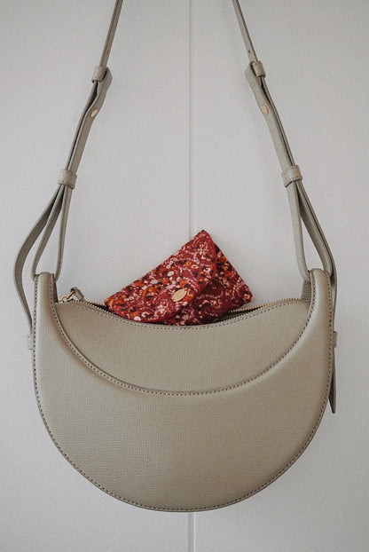 Pochette à grigris en tissu