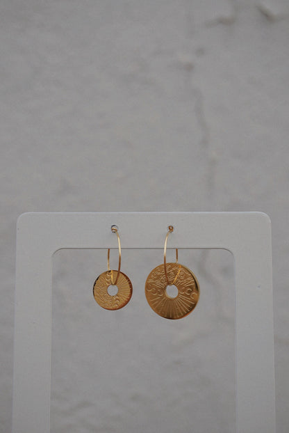 Médaillons en créoles