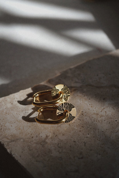 Médaillons en créoles