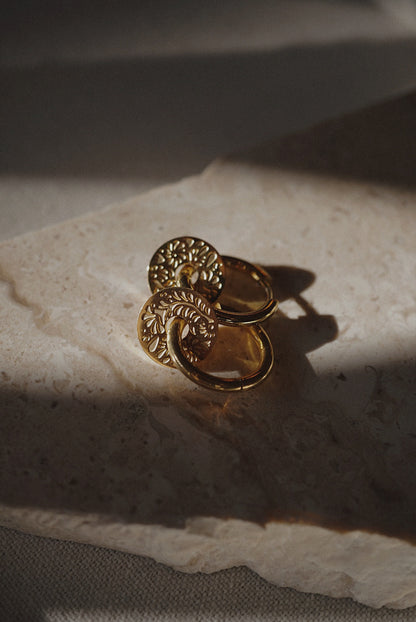 Médaillons en créoles