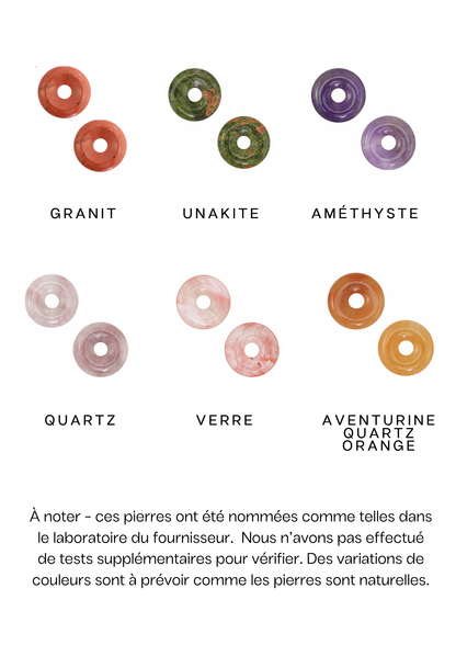 Médaillons en pierres naturelles