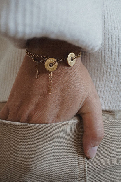 Médaillon en bracelet