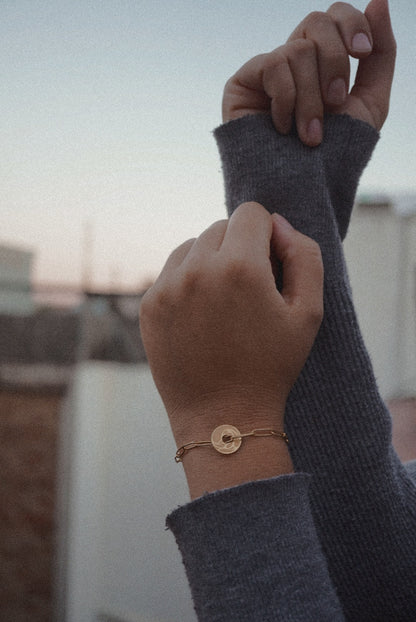 Médaillon en bracelet